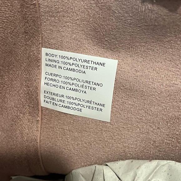 NWT Steve Madden Blush Tote Handbag (includes insert, scarf, & longer handle) - Picture 7 of 13